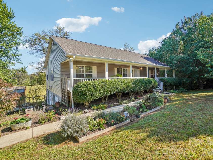 499 Flint Hill Road, Alexander, NC 28701.  MLS# CAR4409425, YatesRealty ID 57181. Front