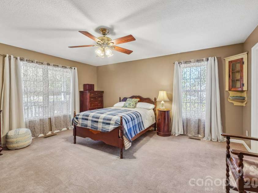 499 Flint Hill Road, Alexander, NC 28701.  MLS# CAR4409425, YatesRealty ID 57181. Main Bedroom