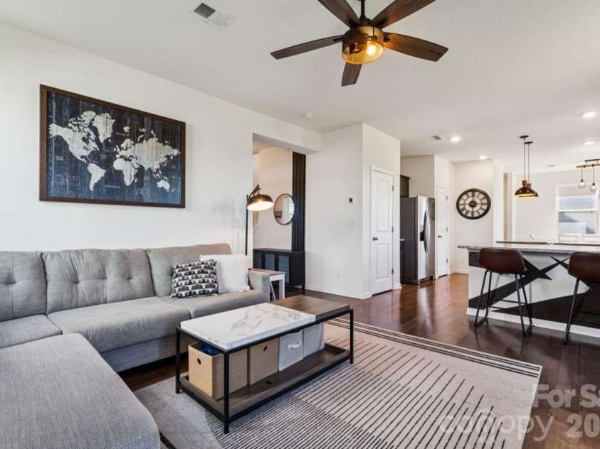 2625 Trinity Street, Monroe, NC 28110.  MLS# CAR4435545, YatesRealty ID 57186. Living room