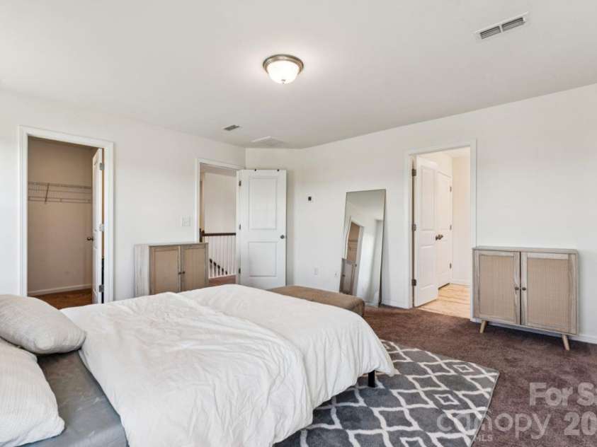 2625 Trinity Street, Monroe, NC 28110.  MLS# CAR4435545, YatesRealty ID 57186. Primary bedroom
