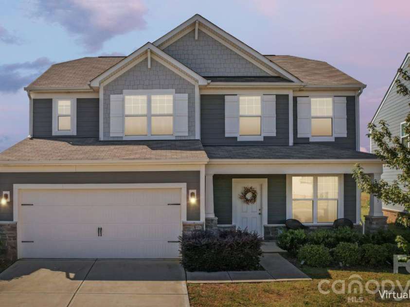 2625 Trinity Street, Monroe, NC 28110.  MLS# CAR4435545, YatesRealty ID 57186. (virtually enhanced twilight)