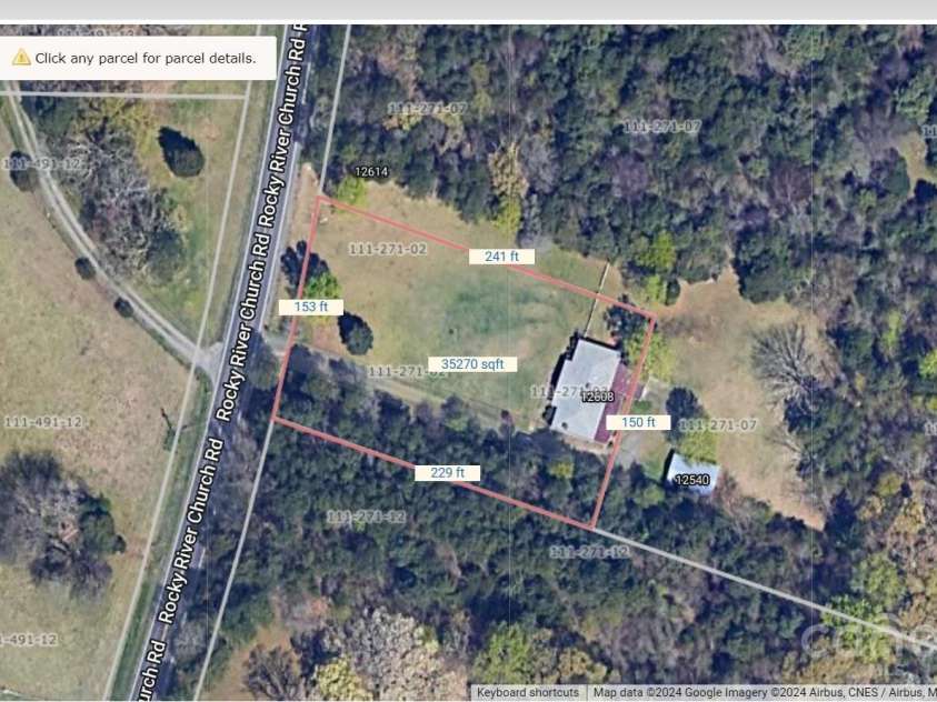 12608 Rocky River Church Road, Charlotte, NC 28215.  MLS# CAR4170912, YatesRealty ID 572. 
