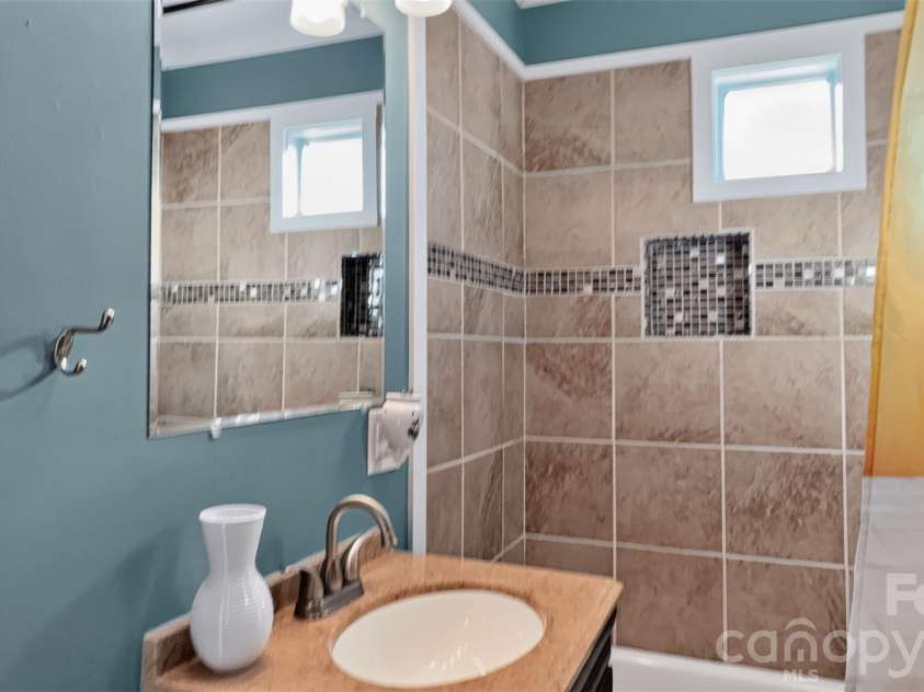 184 Hollis Road, Ellenboro, NC 28040.  MLS# CAR4434678, YatesRealty ID 57213. Hall Bathroom