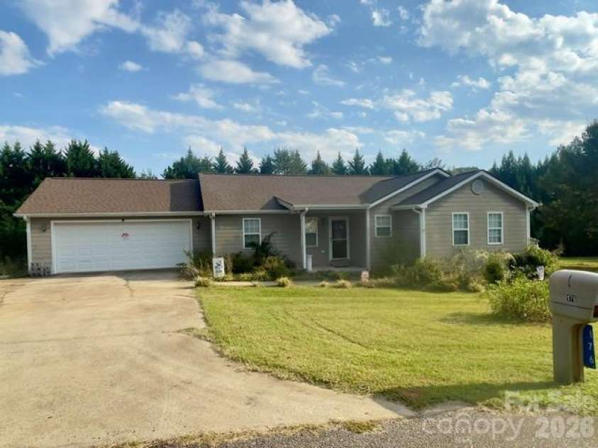 176 Carolina Paradise Road, Rutherfordton, NC 28139.  MLS# CAR4435501, YatesRealty ID 57225. 