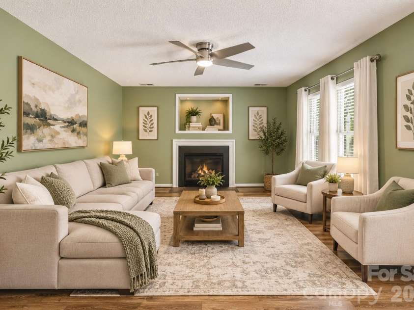 10008 Wild Dogwood Court, Charlotte, NC 28273.  MLS# CAR4434789, YatesRealty ID 57232. Virtually Staged