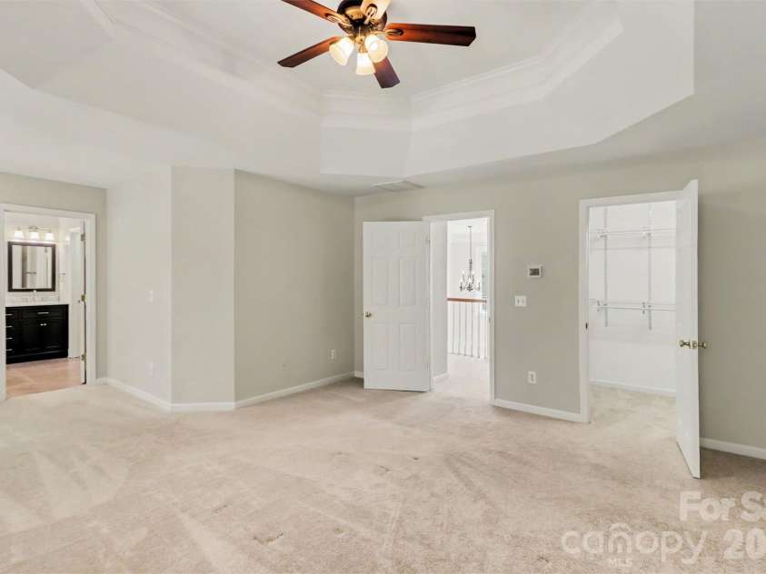 17028 Hampton Trace Road, Huntersville, NC 28078.  MLS# CAR4435476, YatesRealty ID 57242. Primary Bedroom - 