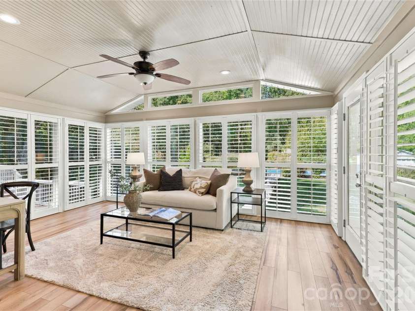 122 Keowee Circle, Indian Trail, NC 28079.  MLS# CAR4434216, YatesRealty ID 57266. Gorgeous oversized, heated & cooled sunroom!