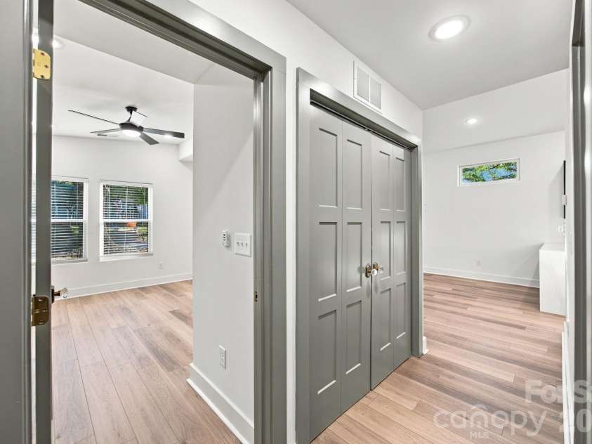 571 Buford Drive, Concord, NC 28025.  MLS# CAR4434170, YatesRealty ID 57269. Laundry closet in the hall