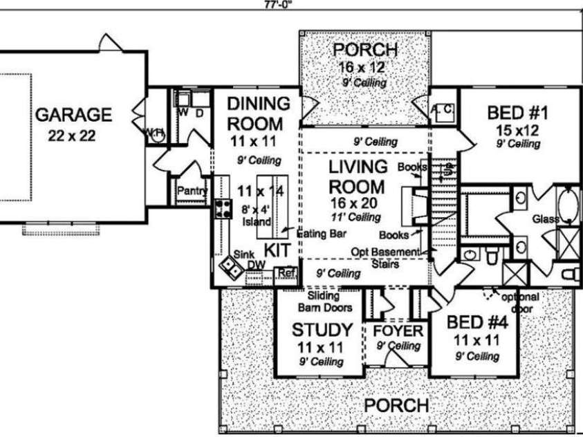 910 Fowler Road, Monroe, NC 28110.  MLS# CAR4435644, YatesRealty ID 57296. 1st Floor