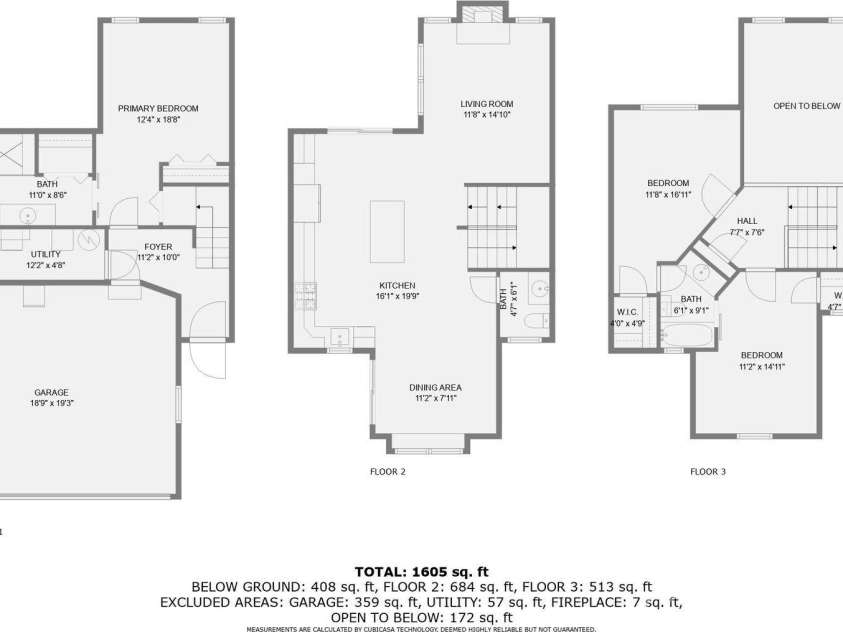 8904 Saint Pierre Lane, Charlotte, NC 28277.  MLS# CAR4233705, YatesRealty ID 5731. All 3 level floorplans