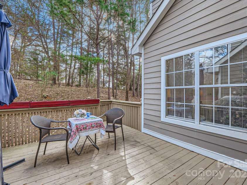 8904 Saint Pierre Lane, Charlotte, NC 28277.  MLS# CAR4233705, YatesRealty ID 5731. Back patio
