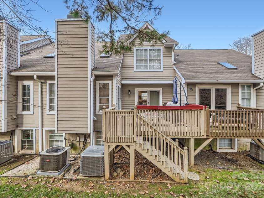 8904 Saint Pierre Lane, Charlotte, NC 28277.  MLS# CAR4233705, YatesRealty ID 5731. Back patio-Day