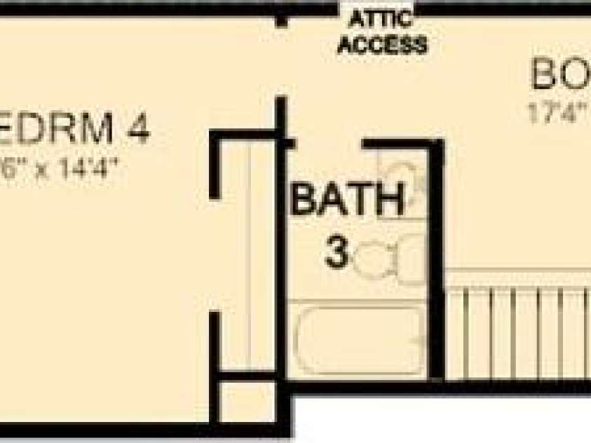 1010 Mineral Way, Waxhaw, NC 28173.  MLS# CAR4435668, YatesRealty ID 57316. Second Floor