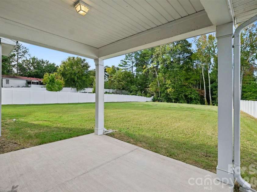 14415 Holbrooks Road, Huntersville, NC 28078.  MLS# CAR4433936, YatesRealty ID 57319. Backyard