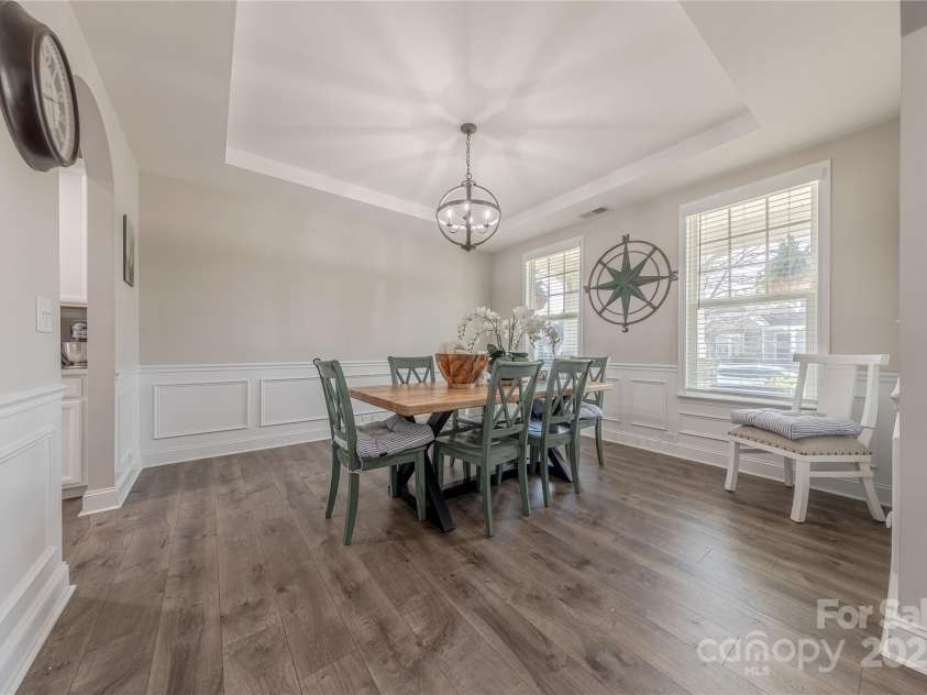 1048 Harbor Bay Drive, Indian Land, SC 29707.  MLS# CAR4231848, YatesRealty ID 5733. Decorative Tray Ceiling