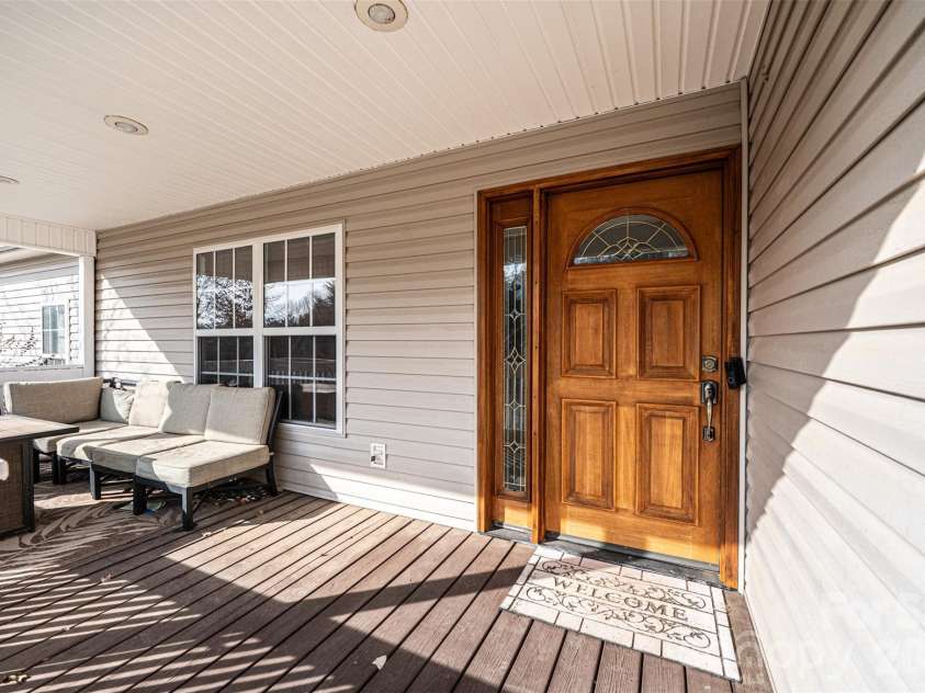 8839 Shepherd Court, Connelly Springs, NC 28612.  MLS# CAR4351109, YatesRealty ID 5733. Covered front porch