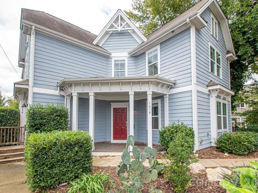 1614 Luther Street, Charlotte, NC 28204.  MLS# CAR4434621, YatesRealty ID 57337. 