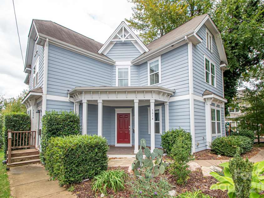 1614 Luther Street, Charlotte, NC 28204.  MLS# CAR4434621, YatesRealty ID 57337. 