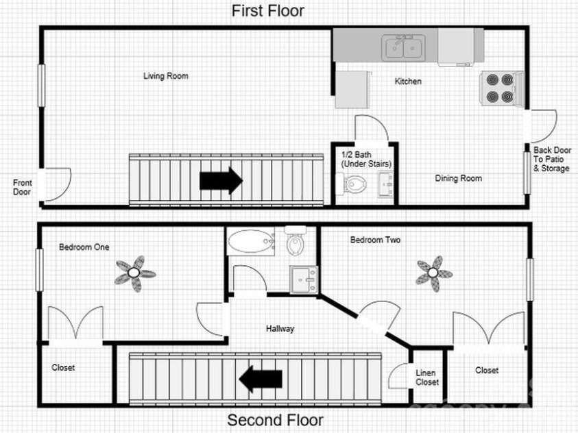 325 Hall Lane, Pineville, NC 28134.  MLS# CAR4435692, YatesRealty ID 57339. 