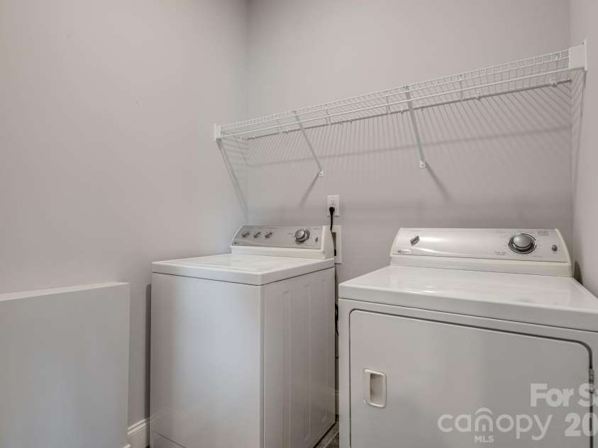 76 Rose Creek Road, Leicester, NC 28748.  MLS# CAR4430015, YatesRealty ID 57341. Dedicated Laundry Room