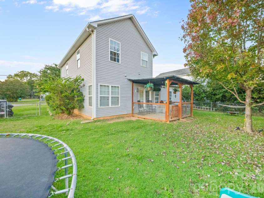 511 Zion Street, Landis, NC 28088.  MLS# CAR4433896, YatesRealty ID 57342. Backyard