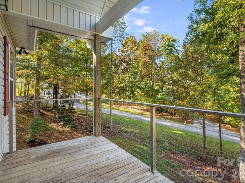 171 Rambling Trail, Hendersonville, NC 28739.  MLS# CAR4421899, YatesRealty ID 57344. Front Deck