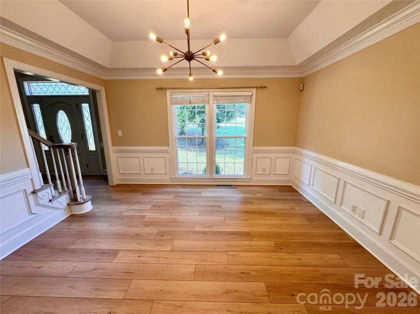 7101 Founders Way, Harris, NC 28075.  MLS# CAR4435546, YatesRealty ID 57347. Dining Room