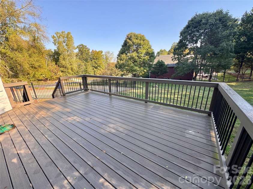 7101 Founders Way, Harris, NC 28075.  MLS# CAR4435546, YatesRealty ID 57347. Trex decking on the large deck.