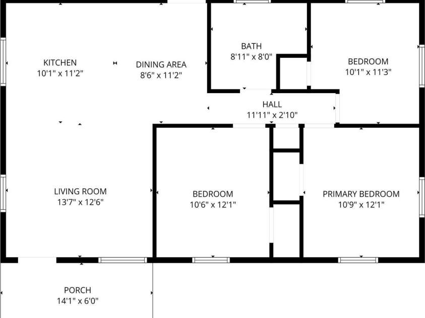 2359 Allendale Circle, Lenoir, NC 28645.  MLS# CAR4435724, YatesRealty ID 57365. 