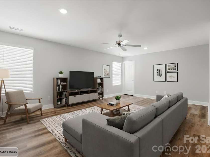 4306 Allenby Place, Monroe, NC 28110.  MLS# CAR4341972, YatesRealty ID 5737. 2nd Floor Bonus Room- Virtually Staged
