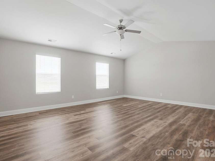 4306 Allenby Place, Monroe, NC 28110.  MLS# CAR4341972, YatesRealty ID 5737. Huge Primary Bedroom with Vaulted Ceiling