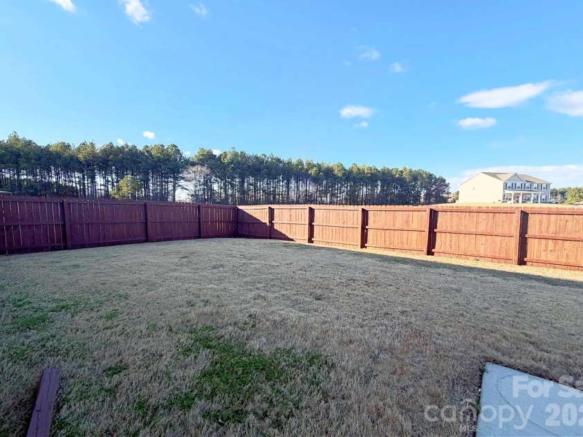 4306 Allenby Place, Monroe, NC 28110.  MLS# CAR4341972, YatesRealty ID 5737. Large Fenced Backyard