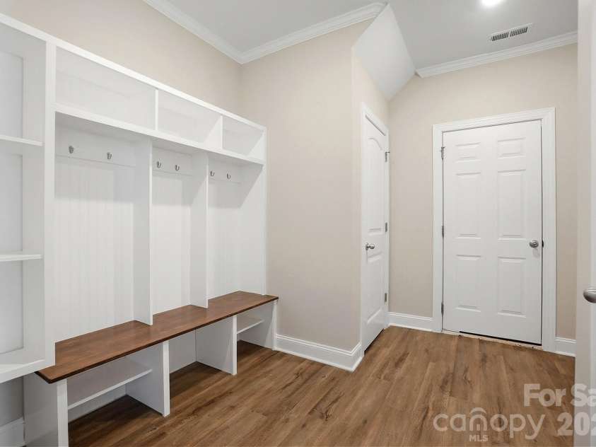 4306 Allenby Place, Monroe, NC 28110.  MLS# CAR4341972, YatesRealty ID 5737. Mud Room with 2 Coat Closets and Drop Zone