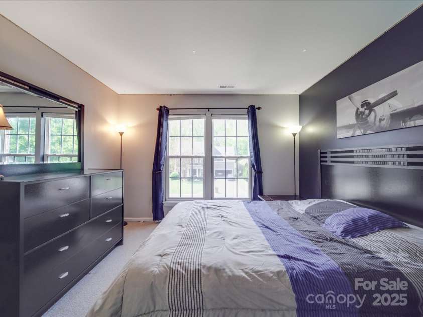 9001 Fenwick Drive, Indian Trail, NC 28079.  MLS# CAR4246344, YatesRealty ID 5737. Bedroom 2