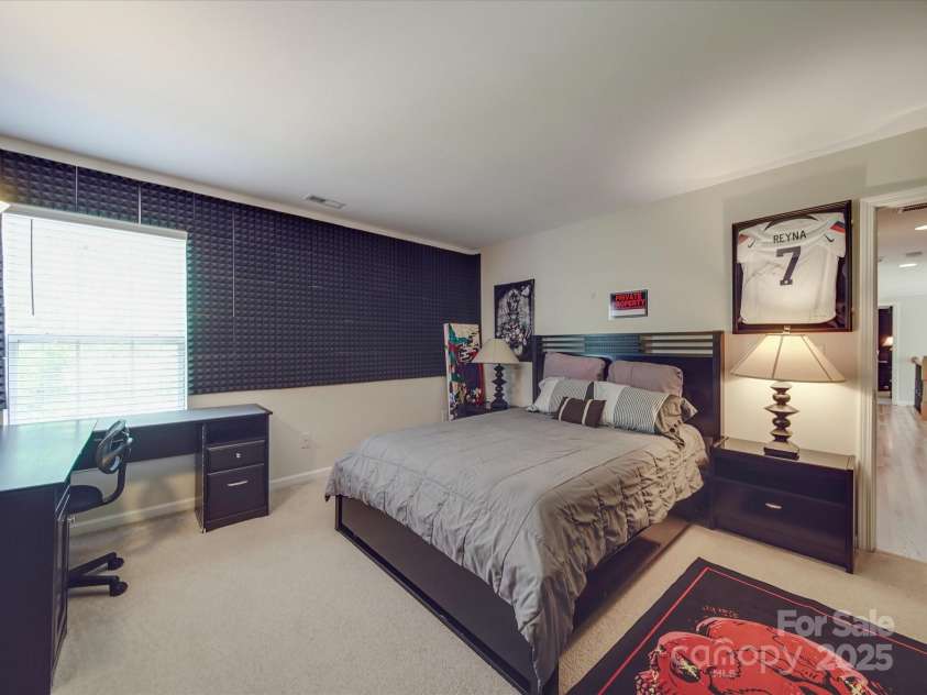 9001 Fenwick Drive, Indian Trail, NC 28079.  MLS# CAR4246344, YatesRealty ID 5737. Bedroom 3