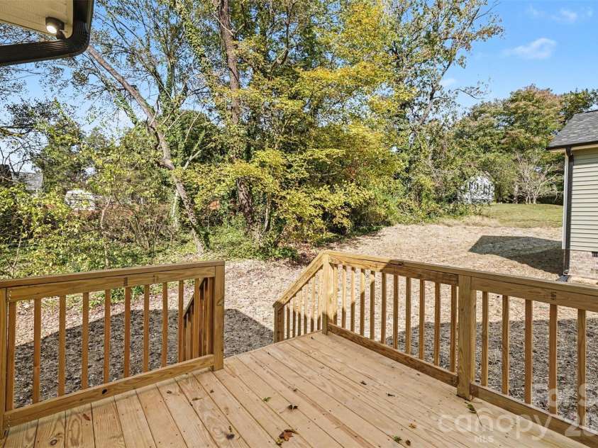 906 8th Street, Kannapolis, NC 28081.  MLS# CAR4426632, YatesRealty ID 57376. Back deck