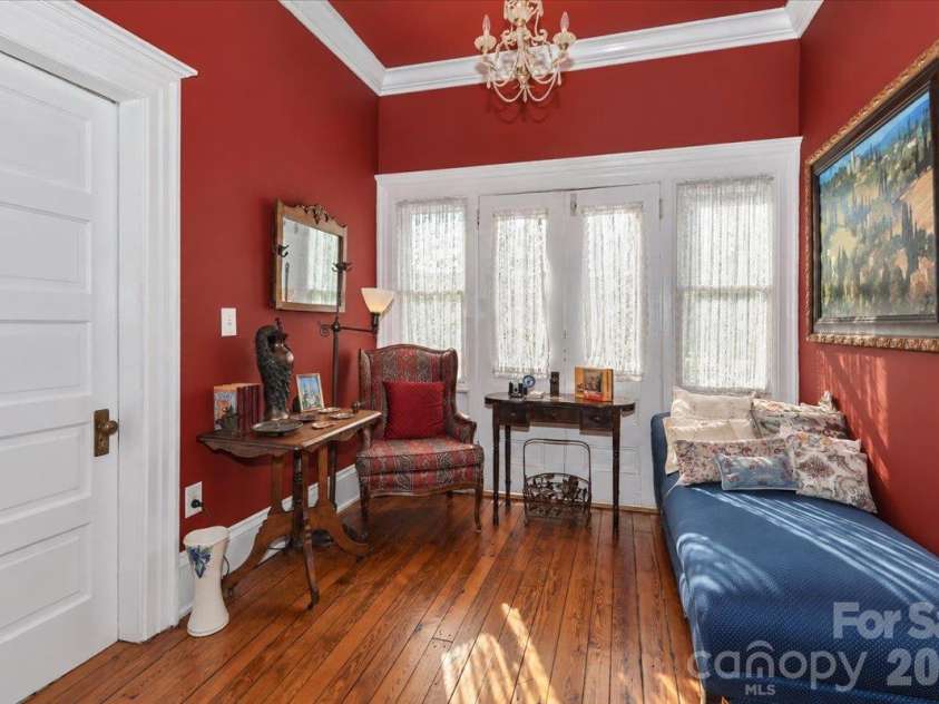 403 Front Street, Statesville, NC 28677.  MLS# CAR4430672, YatesRealty ID 57391. Sitting Area - Access to  Veranda