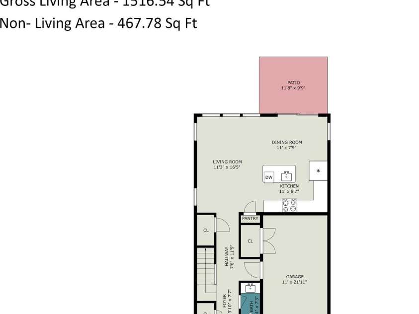 603 Lewis Street, Dallas, NC 28034.  MLS# CAR4431646, YatesRealty ID 57397. 