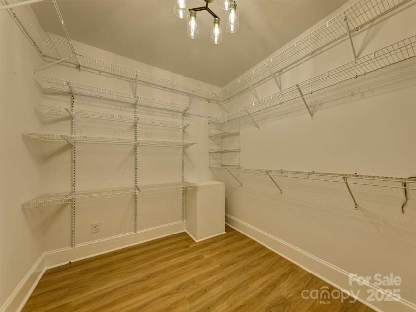 206 Montclair Drive, Locust, NC 28097.  MLS# CAR4305500, YatesRealty ID 574. Main Floor Master Closet