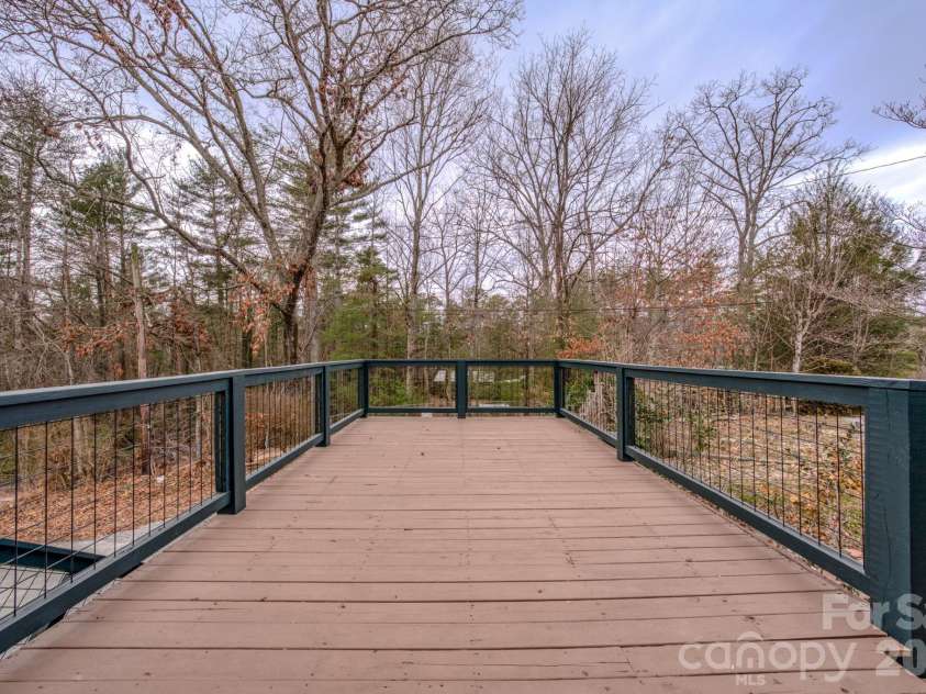 115 Silver Dapple Lane, Hendersonville, NC 28792.  MLS# CAR4434968, YatesRealty ID 57472. Large deck