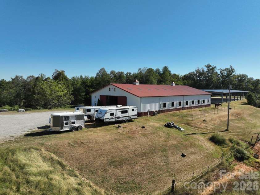 217 Flint Hill Road, Alexander, NC 28701.  MLS# CAR4432017, YatesRealty ID 57494. Horse Paradise