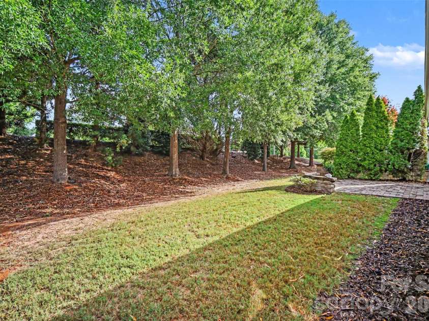 52422 Winchester Street, Indian Land, SC 29707.  MLS# CAR4435728, YatesRealty ID 57504. Back yard