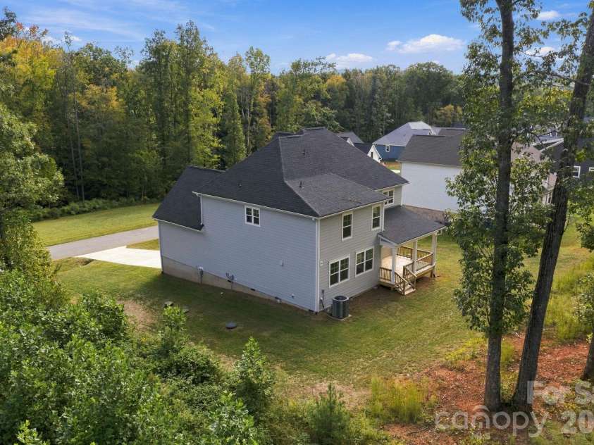 3186 Timber Run Lane, Maiden, NC 28650.  MLS# CAR4432086, YatesRealty ID 57529. Aerial View