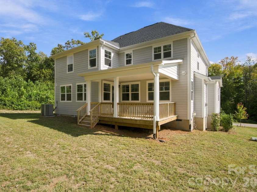 3186 Timber Run Lane, Maiden, NC 28650.  MLS# CAR4432086, YatesRealty ID 57529. Back View