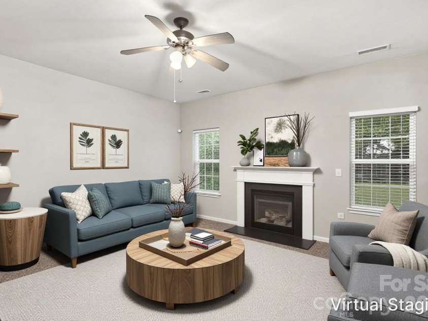 3912 Parkers Fry Street, Fort Mill, SC 29715.  MLS# CAR4435259, YatesRealty ID 57543. Virtually Staged
