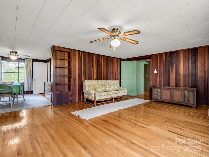 256 School Road, Mill Spring, NC 28756.  MLS# CAR4299323, YatesRealty ID 5755. Open Floorplan between dining and living rooms