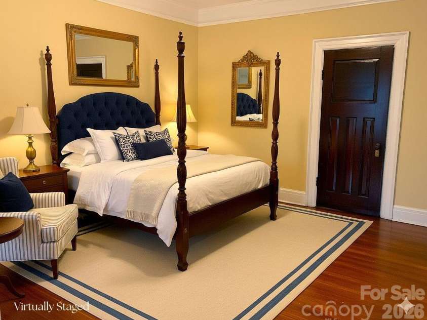 326 3rd Street, Albemarle, NC 28001.  MLS# CAR4435825, YatesRealty ID 57559. Bedroom # 2 virtually staged.