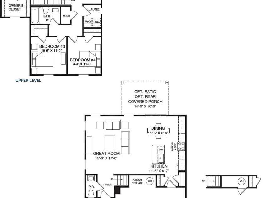 10012 Florentine Way, Charlotte, NC 28214.  MLS# CAR4436111, YatesRealty ID 57562. Sequoia Floor Plan
