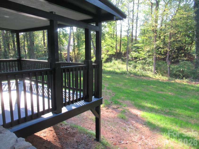 167 Sunny Hill Drive, Lincolnton, NC 28092.  MLS# CAR4435736, YatesRealty ID 57577. Rear yard