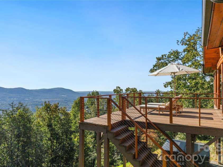 656 Arbra Mountain Way, Bostic, NC 28018.  MLS# CAR4432253, YatesRealty ID 57598. View from Covered Porch on Main from Primary Bedroom